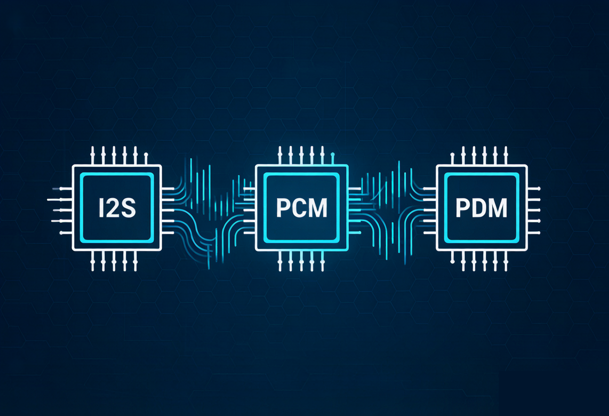 音频数字接口I2S/PCM/PDM详解：芯片间音频数据通道